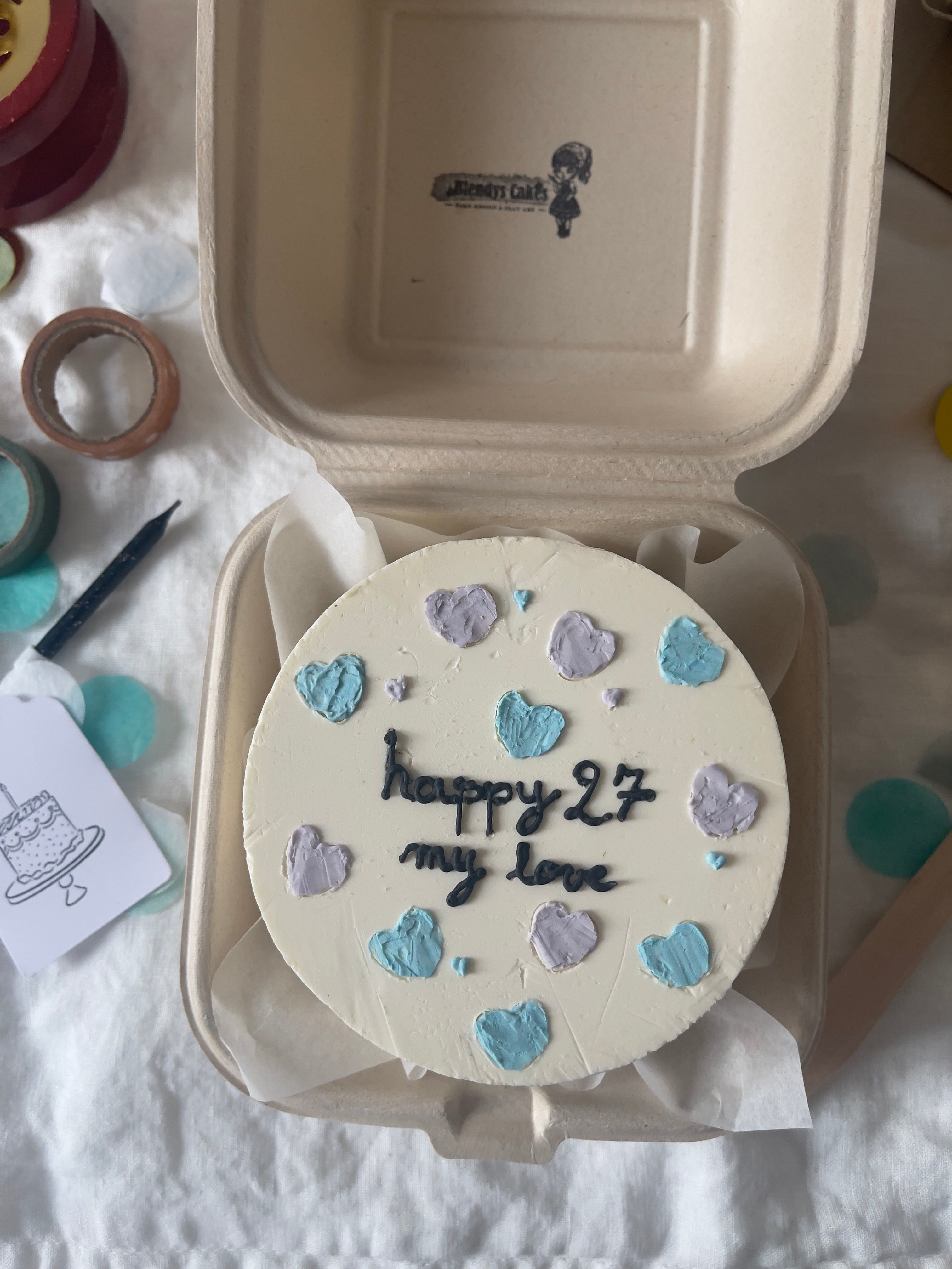 Bento Cake Personnalisé 2-4 parts